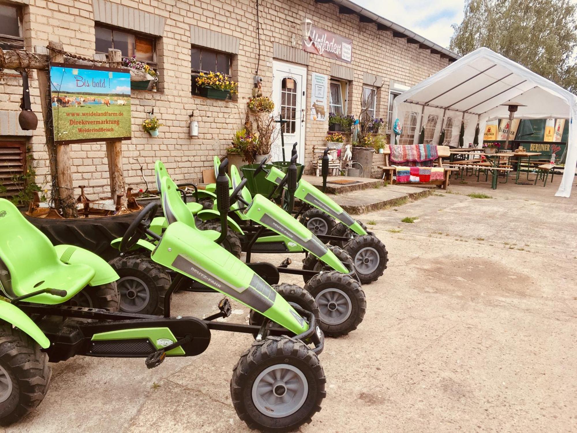 Weidelandfarm Am Riebener See Apartman Beelitz Kültér fotó