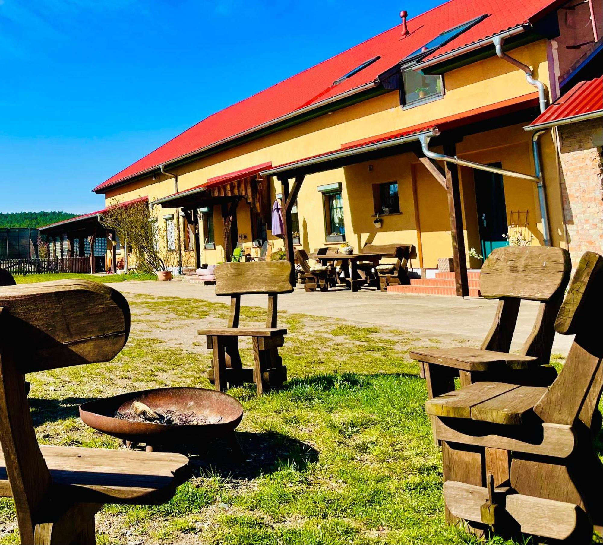 Weidelandfarm Am Riebener See Apartman Beelitz Kültér fotó